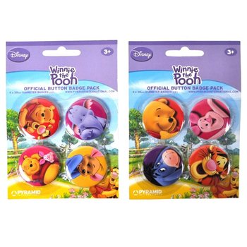 Bộ 4 Huy Hiệu Disney Winnie the Pooh (24 bộ)