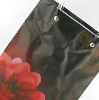 T&Uacute;I X&Aacute;CH / T&Uacute;I QU&Agrave; CỠ LỚN HOA ĐỎ NỀN ĐEN (12 chiếc)