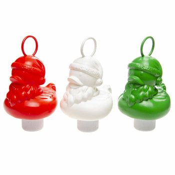 Vịt c&acirc;u c&aacute; Gi&aacute;ng sinh XMAS DUCKZ - 12 cm (15 con)