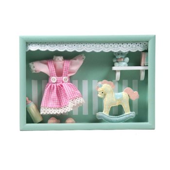 ĐỒ TRANG TR&Iacute; TƯỜNG 3D BẰNG GỖ CHO PH&Ograve;NG TRẺ EM - MẪU 2 (4 m&oacute;n)