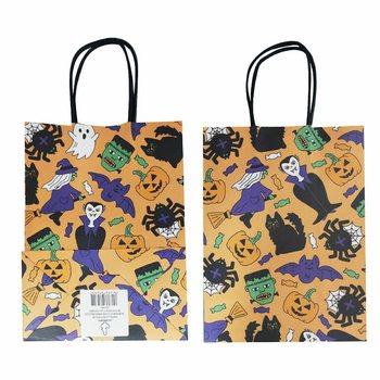 T&uacute;i qu&agrave; giấy Halloween 16x9x22 cm (12 chiếc)