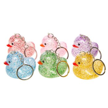 M&oacute;c Kh&oacute;a Vịt Kim Tuyến - Phối Nhiều M&agrave;u (12 c&aacute;i)
