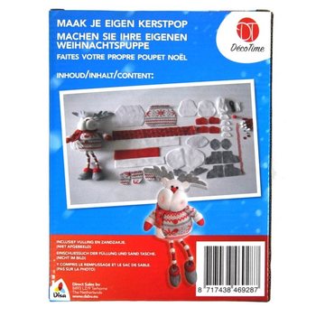 TỰ L&Agrave;M B&Uacute;P B&Ecirc; GI&Aacute;NG SINH BẰNG VẢI NHUNG (6 chiếc)