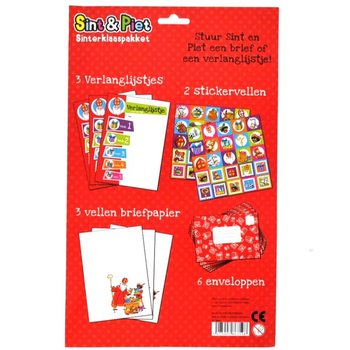 Bộ Viết Thư Gửi &Ocirc;ng Gi&agrave; Noel Sinterklaas 14 M&oacute;n (Hộp 12 Bộ)