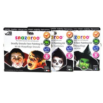 SNAZAROO - Bộ Trang Điểm Vẽ Mặt Hỗn Hợp (2 bộ)