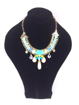 Vòng Cổ Turquoise Phong Cách Ibiza (1 cái)