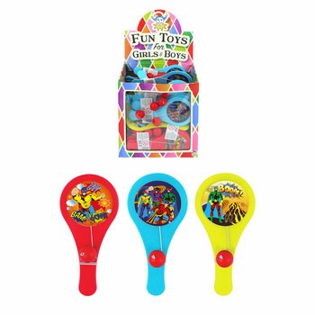 Trò Chơi Paddle Bat Siêu Anh Hùng - Hộp Trưng Bày (96 cái)