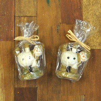 Nến H&igrave;nh Người Tuyết Ngộ Nghĩnh (12 chiếc)