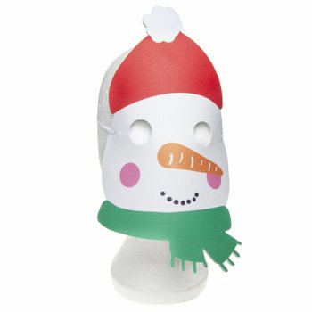 Mix Mặt Nạ Gi&aacute;ng Sinh Bằng Xốp - &Ocirc;ng Gi&agrave; Noel, Tuần Lộc & Người Tuyết (48 chiếc)