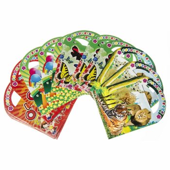 S&aacute;ch T&ocirc; M&agrave;u Nhỏ K&egrave;m H&igrave;nh D&aacute;n Mix (12 cuốn)
