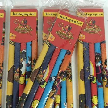 Set 5 Cuộn Giấy G&oacute;i Qu&agrave; 'De Club van Sinterklaas'