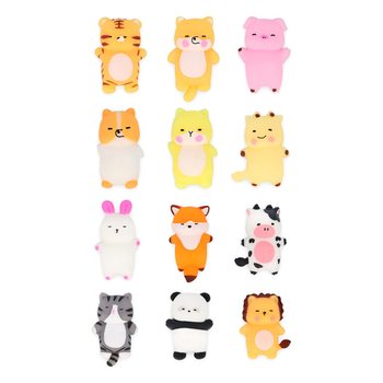 Đồ Chơi Squishy Động Vật Mix Cho Thùng Bốc Thăm - Hộp Trưng Bày - (96 Cái)
