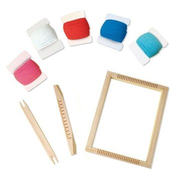 Khung Dệt Len Ses - K&egrave;m 60 m&eacute;t sợi len (1 c&aacute;i)