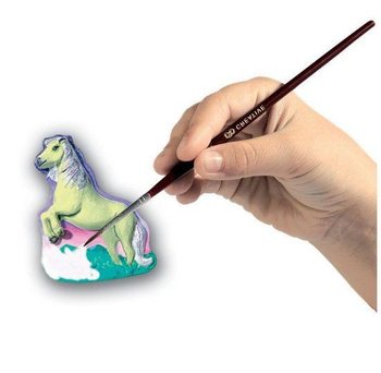 Bộ đồ chơi đ&uacute;c thạch cao v&agrave; t&ocirc; m&agrave;u SES - Ngựa thần ti&ecirc;n (1 bộ)