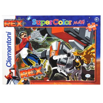 Tranh Ghép Hình Clementoni Generator Rex - 104 Mảnh (2 bộ)