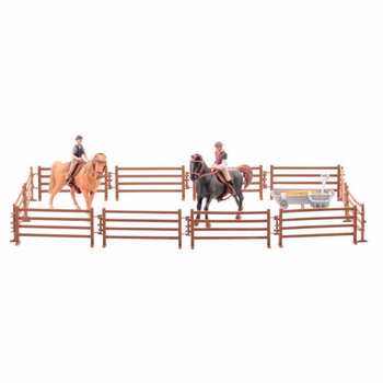 MY LOVELY HORSE - XL - Bộ 2 Đồ Chơi Ngựa K&egrave;m Trang Trại Lớn - Hộp Qu&agrave; Tặng (1 chiếc)