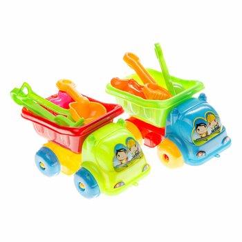 Đồ Chơi Cát Biển Trong Xe Tải Nhỏ (12 chiếc)