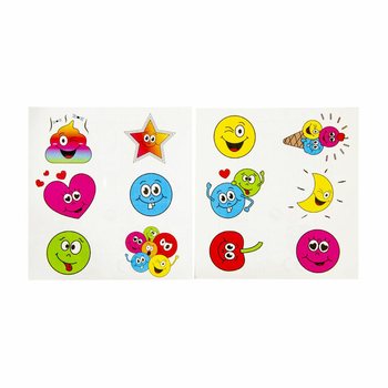 H&Igrave;NH XĂM D&Aacute;N FUN &ndash; MẪU: SMILEY (96 tờ)