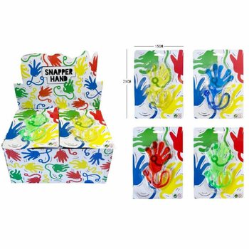Đồ Chơi B&agrave;n Tay D&iacute;nh Khổng Lồ K&egrave;m Thẻ - Hộp Trưng B&agrave;y (48 C&aacute;i)