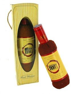 Khăn Tắm Tạo Hình Chai Rượu Vang Trong Hộp Quà (Bộ 2 cái)