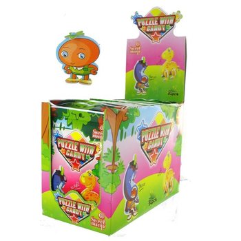 Đồ chơi xếp hình 3D kèm kẹo (30 chiếc)
