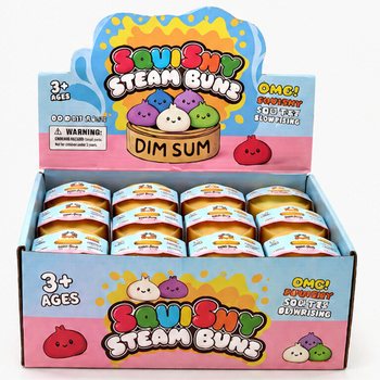 RAGE - Đồ Chơi Squishy B&aacute;nh Bao Dumpling NHỎ (K&iacute;ch thước 5.5 x 5.5 x 3 Cm) - Fidget Toy Viral 2026 (24 C&aacute;i)