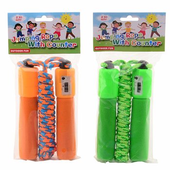 OUTDOOR FUN - D&acirc;y Nhảy C&oacute; Đồng Hồ Đếm, 2.10 M (6 chiếc)