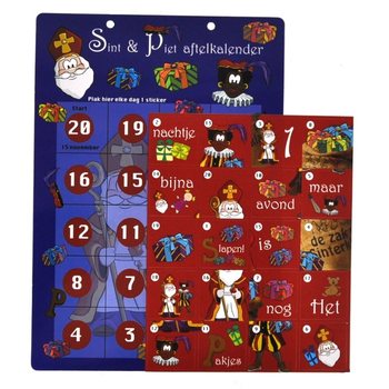 LỊCH ĐẾM NGƯỢC LỄ TH&Aacute;NH NICHOLAS - MẪU 1 (12 chiếc)
