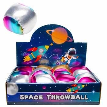 BÓNG NÉM NHUNG KIM LOẠI - SPACE (12 Cái)