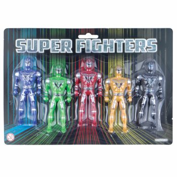 SUPER FIGHTERS - Bộ 5 Mô Hình Hành Động (6 bộ)