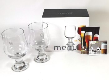 MENU - Bộ 2 Ly Bia Đen (1 bộ)