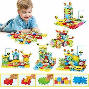 BỘ ĐỒ CHƠI XẾP HÌNH CHẠY PIN FUNNY BRICKS (2 bộ)