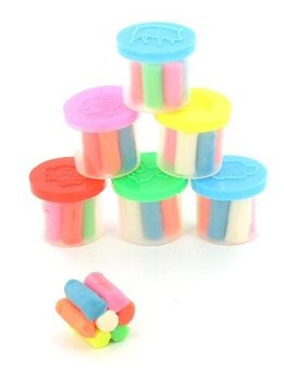 Bộ 6 Hũ Đất S&eacute;t Mini Trong T&uacute;i (6 chiếc)