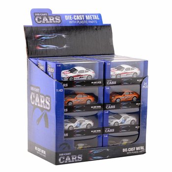 M&Ocirc; H&Igrave;NH XE SI&Ecirc;U XE THỂ THAO DIE CAST, TỶ LỆ 1:43 TRONG HỘP TRƯNG B&Agrave;Y (24 chiếc)