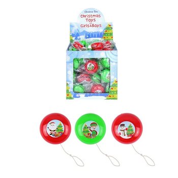 CON QUAY YO-YO GIÁNG SINH Ø 3,8 CM TRONG HỘP TRƯNG BÀY (72 cái)
