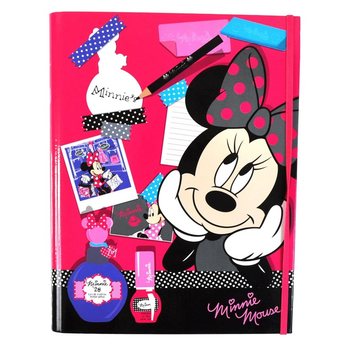 BỘ DỤNG CỤ HỌC TẬP TRANG ĐIỂM DISNEY MINNIE MOUSE HÌNH CUỐN SÁCH (3 món)