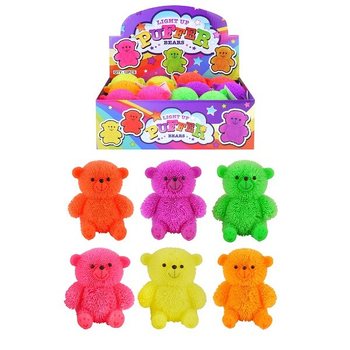 Gấu Puffer Phát Sáng Cỡ Lớn Kèm Hộp Trưng Bày (12 chiếc)