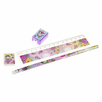 Bộ Dụng Cụ Vẽ C&ocirc;ng Ch&uacute;a 4 M&oacute;n (24 bộ)