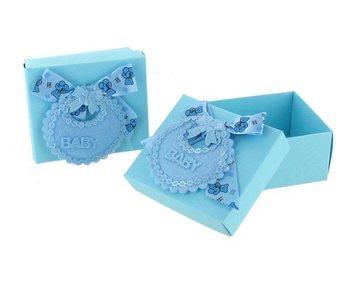 Hộp Qu&agrave; Tặng Cho B&eacute; M&agrave;u Xanh Lam (Set 12 c&aacute;i)