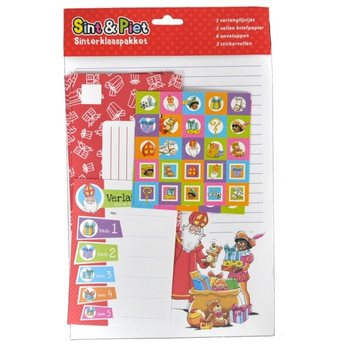 Bộ Viết Thư Gửi Ông Già Noel Sinterklaas 14 Món (Hộp 12 Bộ)