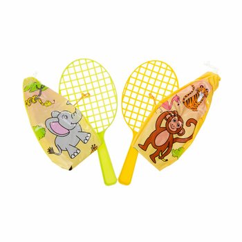VỢT PADDLE K&Egrave;M B&Oacute;NG - ĐỘNG VẬT RỪNG XANH (12 c&aacute;i)