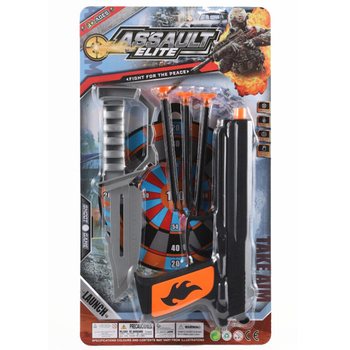 ASSAULT ELITE - Bộ S&uacute;ng Đồ Chơi với Mũi T&ecirc;n H&uacute;t v&agrave; Dao (6 bộ)