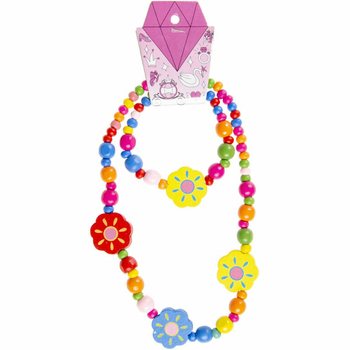 Bộ V&ograve;ng Cổ + V&ograve;ng Tay Gỗ Vui Nhộn Cho B&eacute; (48 bộ)