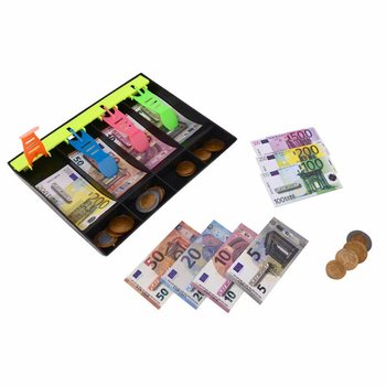 Ngăn K&eacute;o Đựng Tiền với Tiền Đồ Chơi Euro - 120 Chi tiết