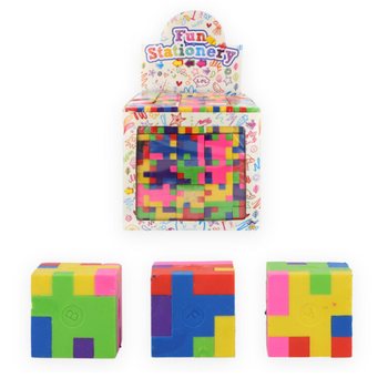 G&Ocirc;M TẨY KHỐI RUBIK MINI - K&Egrave;M HỘP TRƯNG B&Agrave;Y (120 c&aacute;i)