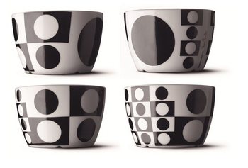 MENU - Bộ Bát Sứ 4 Chi Tiết Verner Panton 12 CM (1 Bộ)