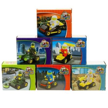Bộ Đồ Chơi Lắp R&aacute;p Khối BRICKS Xe Hơi (9 M&oacute;n)