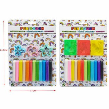 Vỉ Lớn: Đất S&eacute;t Nặn & Khu&ocirc;n (12 Cuộn)