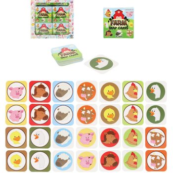 TR&Ograve; CHƠI GHI NHỚ NHỎ - MẪU: N&Ocirc;NG TRẠI - TRONG HỘP TRƯNG B&Agrave;Y (64 c&aacute;i)
