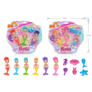 Bộ 3 B&uacute;p B&ecirc; N&agrave;ng Ti&ecirc;n C&aacute; tr&ecirc;n Thẻ (6 bộ)